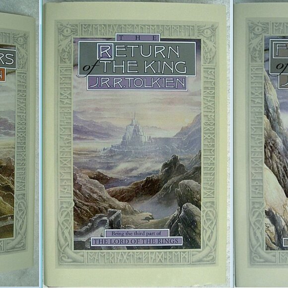 The LORD Of The RINGS 3 Volume Set by JRR Tolkien in Slipcase As New - Picture 3 of 8